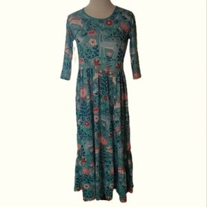 Pixie Girl Modest Woodland Creatures Dress Size 14/16